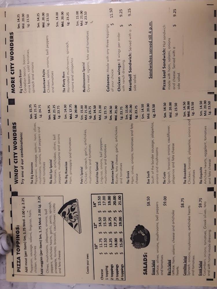 Big J's Pizza Menu image 3